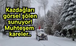 Kazdağları görsel şölen sunuyor