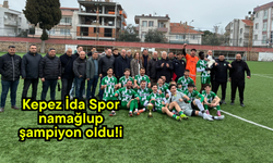 Kepez İda Spor namağlup şampiyon oldu!