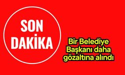 Bir Belediye Başkanı daha gözaltına alındı