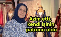 Azim etti, kendi işinin patronu oldu (Video)