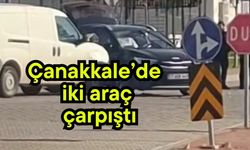 Çanakkale’de iki araç çarpıştı