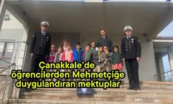 Çanakkale’de öğrencilerden Mehmetçiğe duygulandıran mektuplar