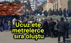Ucuz ete metrelerce sıra oluştu