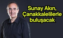 Sunay Akın, Çanakkalelilerle buluşacak