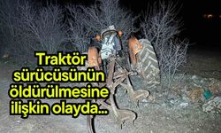 Traktör sürücüsünün öldürülmesine ilişkin olayda...