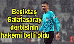 Derbinin hakemi belli oldu