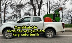 Çanakkale’de sivrisinek ve uçkunlara karşı seferberlik