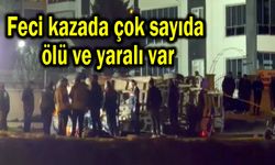 Feci kazada çok sayıda ölü ve yaralı var (Video)