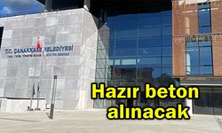 Hazır beton alınacak
