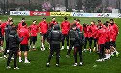 A Milli Futbol Takımı, Romanya maçı hazırlıklarını tamamladı