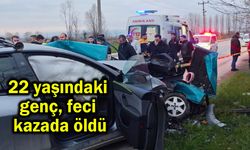 22 yaşındaki genç feci kazada öldü (Video)