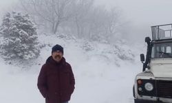 Bahar Beklerken Kar Geldi! Ganos’ta Kar Kalınlığı 10 Santime Ulaştı