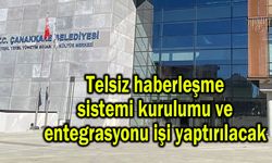 Telsiz haberleşme sistemi kurulumu ve entegrasyonu işi yaptırılacak