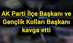 AK Parti İlçe Başkanı ve Gençlik Kolları Başkanı kavga etti