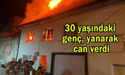 30 yaşındaki genç, yanarak can verdi (Video)