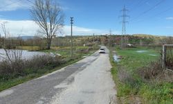 Çanakkale'de taşkın nedeniyle kapanan köy yolu ulaşıma açıldı