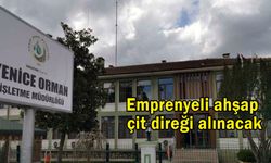 Emprenyeli ahşap çit direği alınacak