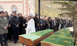 Baba ve öğretmen kızı gözyaşlarıyla uğurlandı