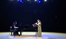 Çanakkale’de flüt ve piyano resitali ilgi gördü