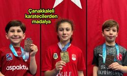 Çanakkaleli karatecilerden madalya
