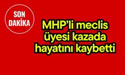 MHP’li meclis üyesi kazada hayatını kaybetti