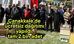 Çanakkale’de ücretsiz dağıtımı yapıldı, tam 2 bin adet