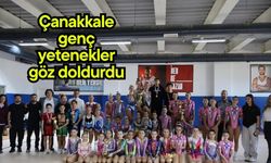 Çanakkale genç yetenekler göz doldurdu