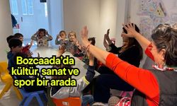 Bozcaada’da kültür, sanat ve spor bir arada
