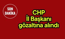 CHP İl Başkanı gözaltına alındı