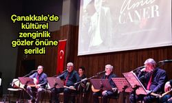 Çanakkale’de kültürel zenginlik gözler önüne serildi