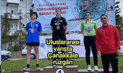 Uluslararası yarışta Çanakkale rüzgarı