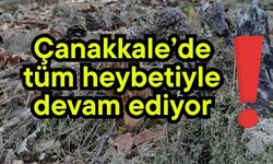 Çanakkale’de tüm heybetiyle devam ediyor!
