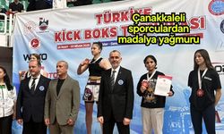 Çanakkaleli sporculardan madalya yağmuru