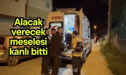 Alacak verecek meselesi kanlı bitti (Video)