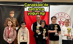 Çanakkale’de satranca yoğun ilgi