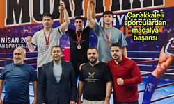 Çanakkaleli sporculardan madalya başarısı