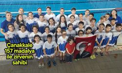 Çanakkale 157 madalya ile zirvenin sahibi