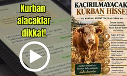 Kurbanlık alacaklar dikkat! (Video)