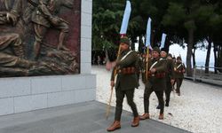 Çanakkale Kara Savaşları'nın 111'inci yıl dönümü tören provası yapıldı (Video)