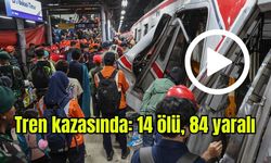 İki Tren Çarpıştı: 14 ölü, 84 yaralı (Video)