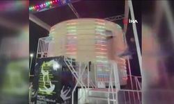 Lunapark faciasında dehşet anları kamerada (Video)