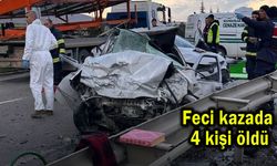 Feci kazada 4 kişi hayatını kaybetti