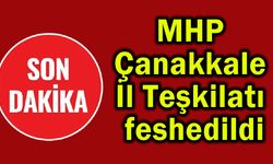MHP Çanakkale il teşkilatı feshedildi