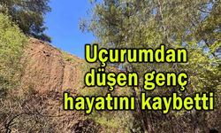 Uçurumdan düşen genç hayatını kaybetti