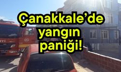 Çanakkale’de yangın paniği!