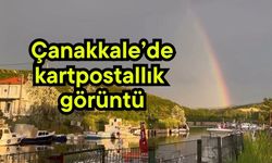 Çanakkale’de kartpostallık görüntü