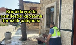 Küçükkuyu’da camilerde kapsamlı temizlik çalışması