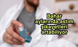 Bahar aylarında astım şikayetleri artabiliyor