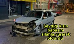 Sevdiği kızın babasını silahla vurarak öldürdü (Video)
