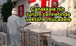 Çanakkale’nin turizm cennetinde vektörle mücadele